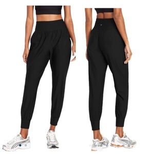 Old Navy***Active Powersoft Loose Fit High Waist Go-Dry Women Jogger Pant L Blue